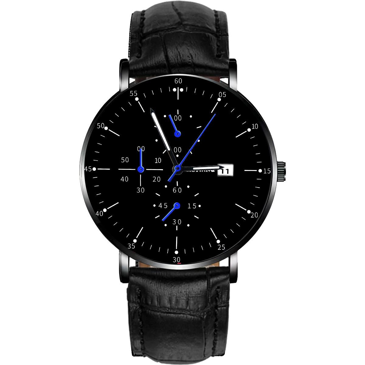 Fashion Trend Teen Student Electronic Watch Simple Atmospheric Quartz Watch Advanced Handsome Men S Non-Mechanical Watch