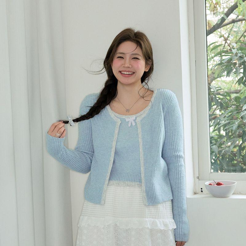 Большой Открытый Осенний Наряд Плюс Размер Женская Одежда Плюс Размер Женский Стройнящий Костюм Учительница Тетя Стиль Нежные Топы Белая Юбка Fake Two-Piece Top 3XL