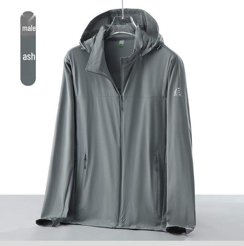 Cămașă din Mătase de Gheață UPF 100+ de Protecție Solară pentru Bărbați și Femei - Echipament Ușor, Respirabil, Anti-UV pentru Vară, Activități în Aer Liber și Pescuit