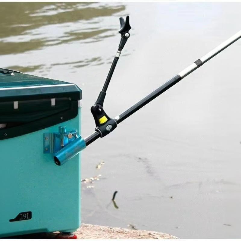 Super Hard Thickened Fishing Rod Holder Adjustable Extended Ground Plug Stable for Long Time Fishing Sessions