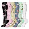 Cross-border Over-the-Knee Compression Yoga & Sport Socks Set