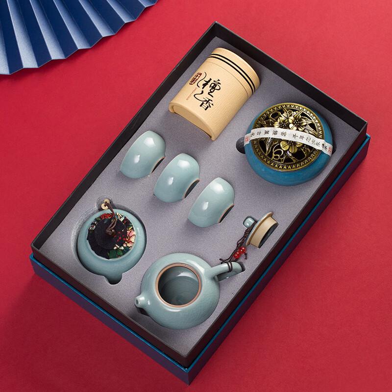 

Chaxun Nordic Ceramic Tea Set Gift Box