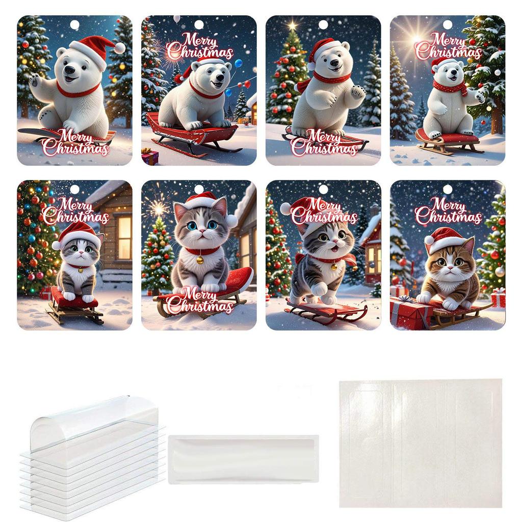 Christmas Tree Wallet Pendant Christmas Tree Pendant Surprise Pendant Ball Party Decoration Set