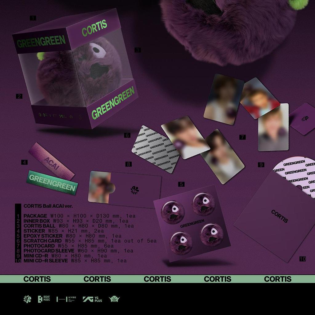 (CORTIS Ball ver.) CORTIS [GREENGREEN] 2nd EP ALBUM