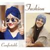 Fashion Forehead Cross Twist Cap High Elasticity Headscarf Nursing Cap Head Hat Turban