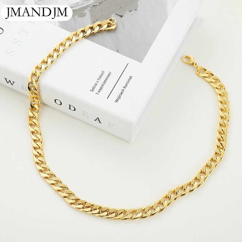 Cuban chain new personalized hip-hop fashion versatile titanium steel women's bracelet