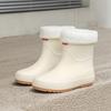 Versatile Rain Shoes Female Adult Waterproof, Non-slip and Wear-resistant Rain Boots Soft-soled Comfortable Shoes