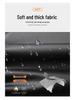 Black Adult Trench Coat-Style Windproof Hooded Rain Poncho, Extra Long & Thick, In Stock