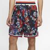 Nike DNA Floral Print Drawstring Mid-Rise Basketball Shorts Men Bottoms CK6348-455