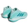 Adidas Bounce Legends Kulatá špička Šněrovací Protiskluzové Odolné proti opotřebení Nízké Basketbalové boty Unisex Basketbalové boty Světle modré IE9279