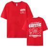 Hot Fresh Coffee Funny Meme Cute Tshirt Unisex Womens Clothing Vintage Cartoon Y2k Tshirts Fashion Cotton Short Sleeve T Shirt