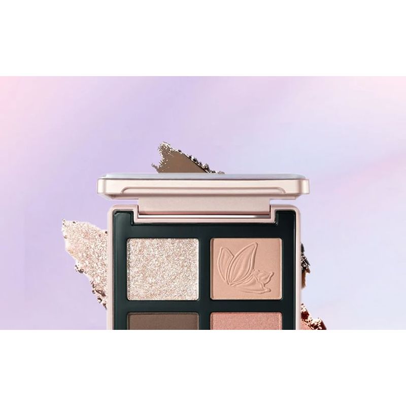 Florasis - Butterfly Glitter Lidschatten-Palette mit 4 Farben - 2 Typen