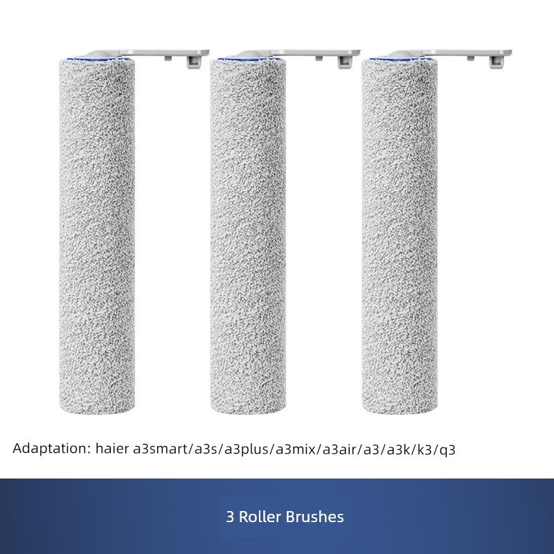 Suitable for Haier Floor Washing Machine Accessories A3 Air/Smart/S/K/Mix Roller Brush Filter Element Consumables Cleaning Fluid
