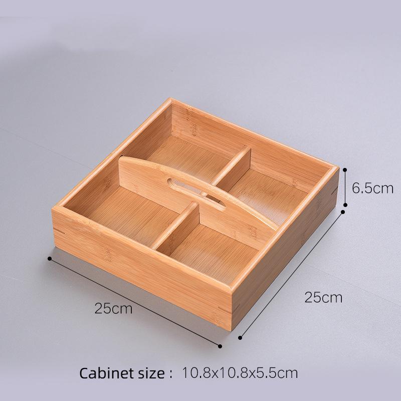 Bamboo Wood Engagement Handle Dried Fruit Box