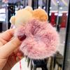 Women New Lovely Plush Bear Scrunchie Cute Rubber Bands Ponytail Holder Hair Rope Hair Accessories