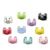 Luminous Crab Tree Resin Decorative Accessories: Hair Clip, Refrigerator Magnet, Keychain Buckle, Ornaments DIY Kit.