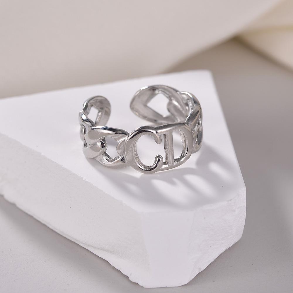 Adjustable Non-Fade Electroplated Couple's Ring