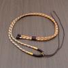 Hand-Woven Gradient Eight-Strand Necklace Cord for Jade and Agate Amulet Pendants