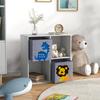 Storage Shelf for Kids, Cube, Drawers, MDF, Anti-Tip, White