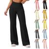 Women's Straight-leg Athletic Pants, Pilates Running Training Yoga Pants