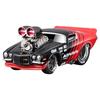 Maisto Muscle Machines Series 1/64 Scale 1971 Chevrolet Camaro Black/Red Finished Model MS15554BKR