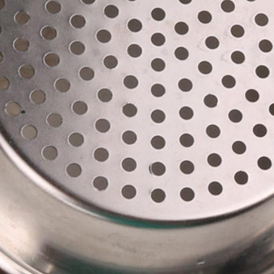 Kitchen Stainless Steel Sewer Sink Strainer Drain Waste Anti-clog Handled Filter