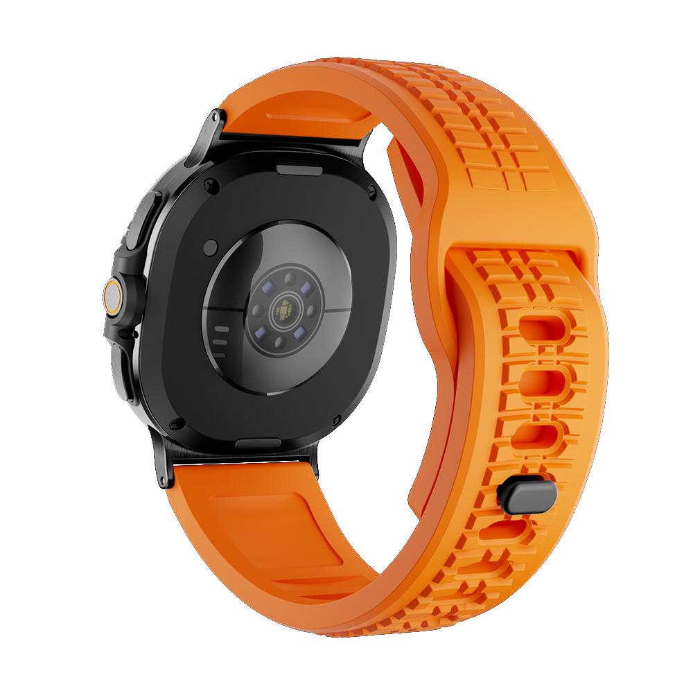 Sports Silicone Bracelet for Samsung Galaxy Watch Ultra 2025 47mm Soft Wrist Straps for Galaxy Watch 8 Classic 46mm 8 40mm 44mm