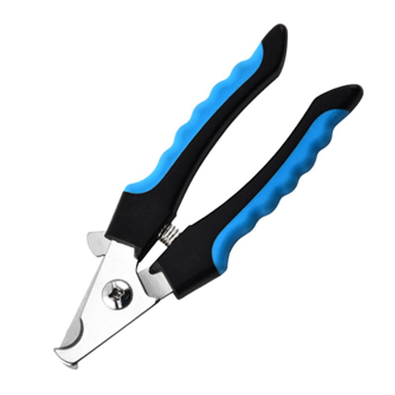 Dog & Cat Pet Nail Clippers And Trimmers - With Guard To Prevent Over-Cutting, Includes Nail File - Professional Pet Grooming Tools