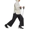 Adidas Sweatshirts Women's Beige Stand Collar Moderate Regular HI3368