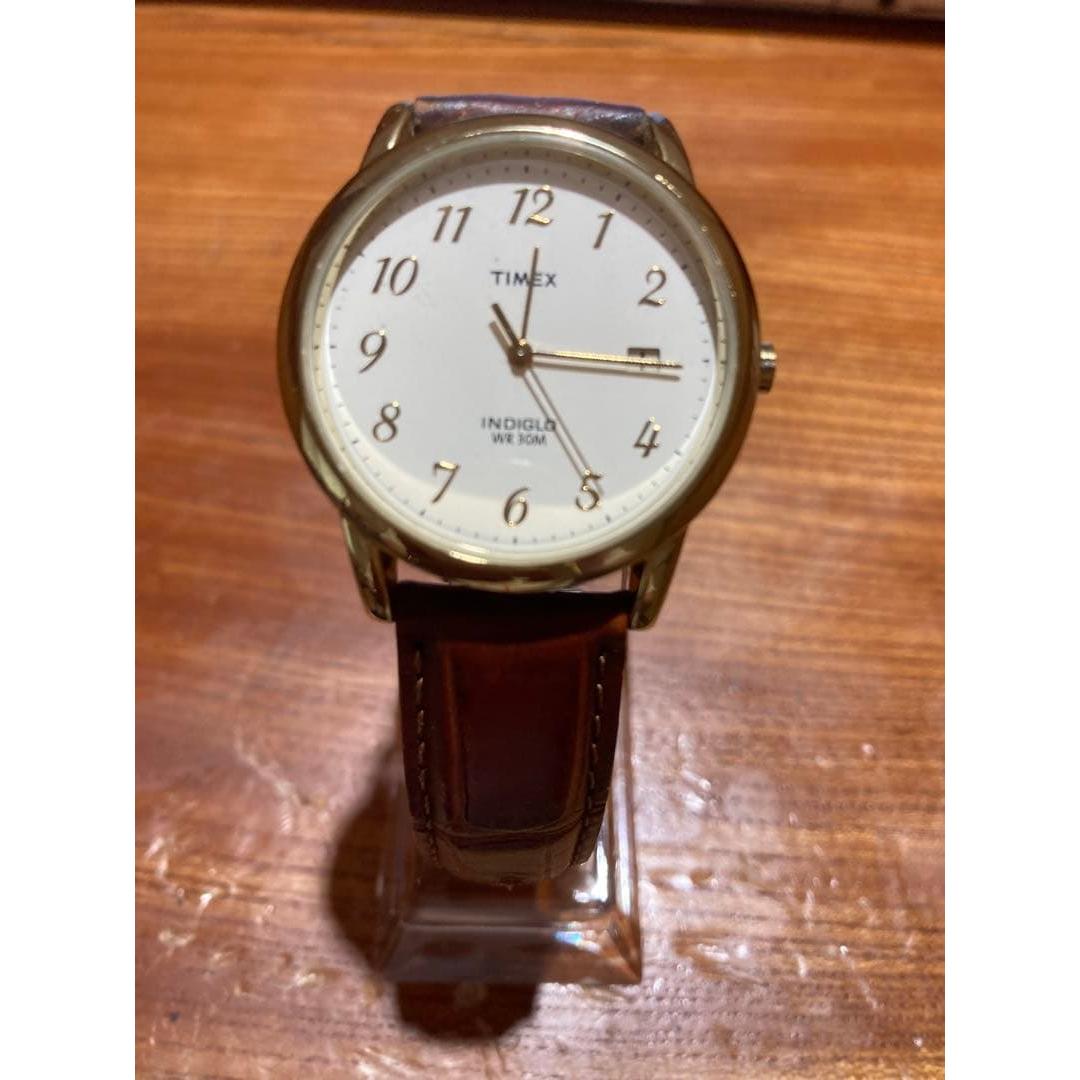 TIMEX INDIGLO date analog quartz watch