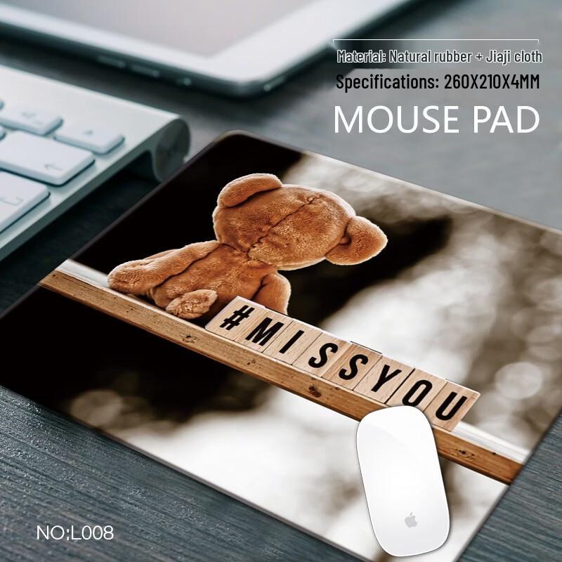 Fumaide Cartoon Office Mouse Pad 3-Pack