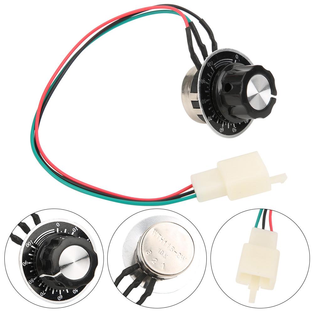 Speed Control Knob Electric Bike Motorcycle Scooter Replace for Steering Handle Accelerator