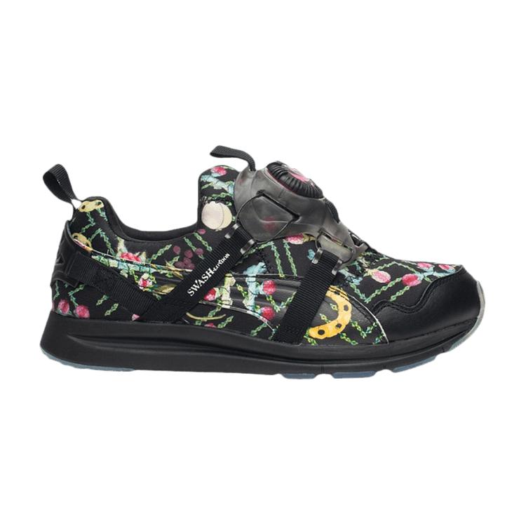 

Puma Swash O x Haast Disc Black Floral Women Sneakers 358848-01 38