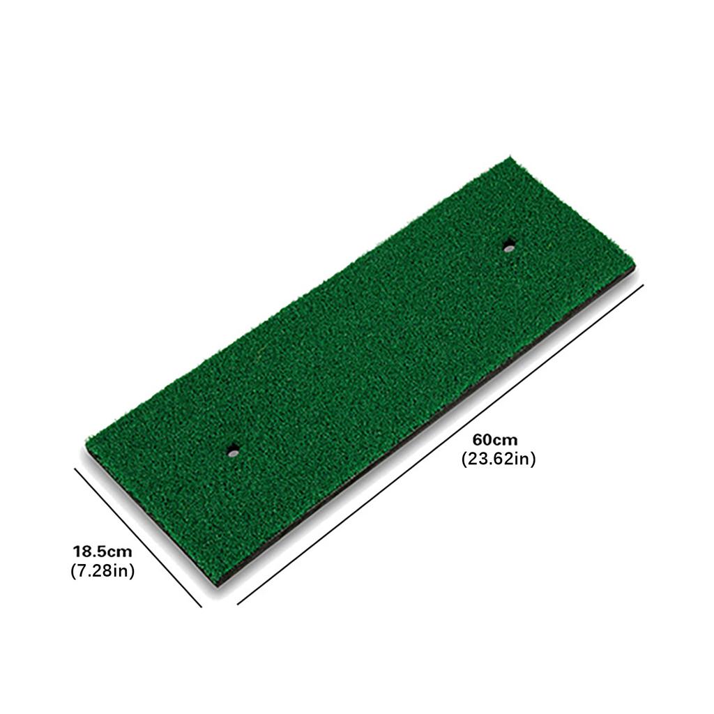 Grüne Strapazierfähige Golf Übungs Schlagmatte Trainingsgerät Schwungtrainer für Innen Außen Hinterhof