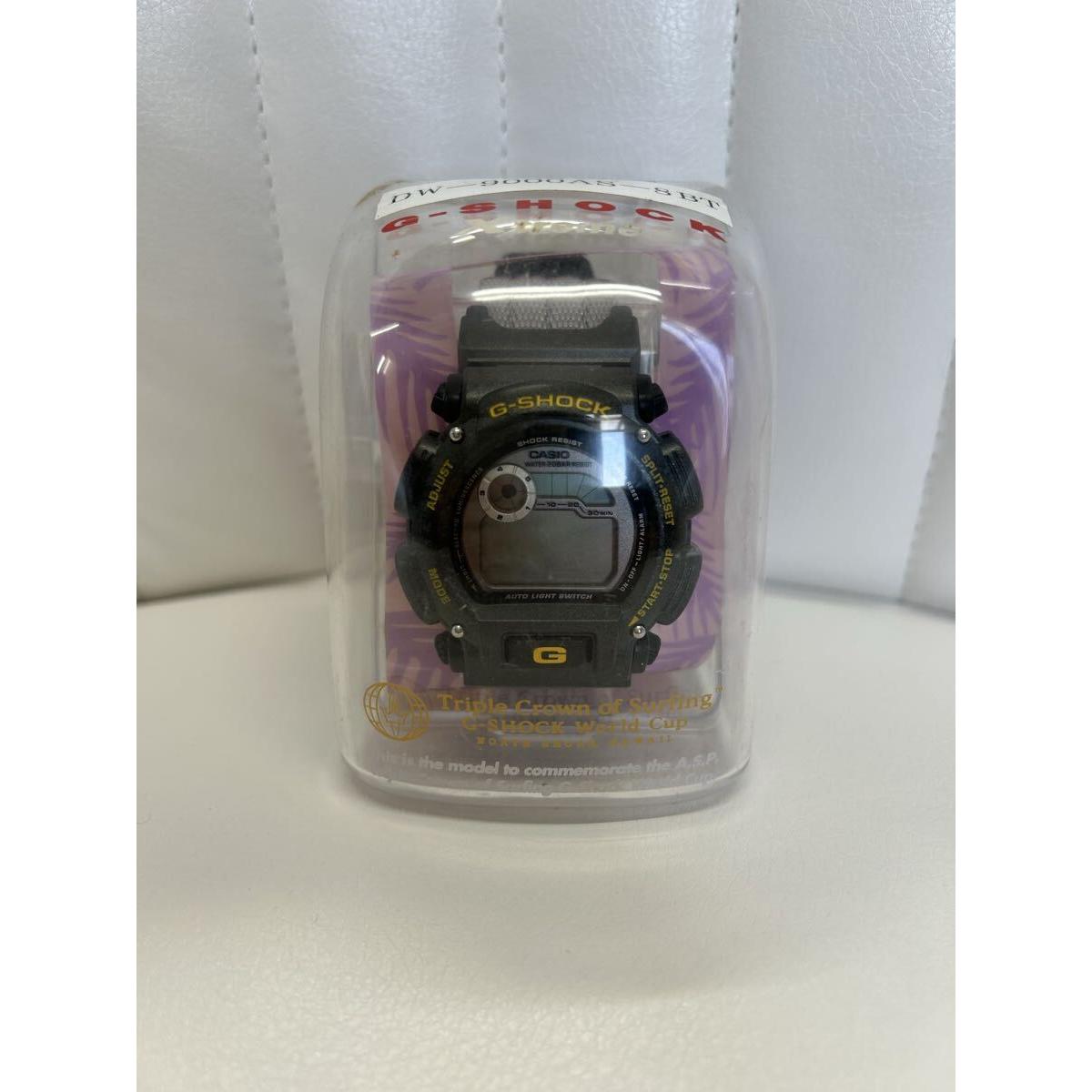 Used Rare Immediate decision immediate delivery CASIO Casio G-SHOCK G-Shock DW-9000AS-8BT X-treme watch triple crown black gray