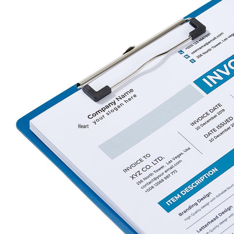 Lilang A7041 Economical PP A4 Flat Clip