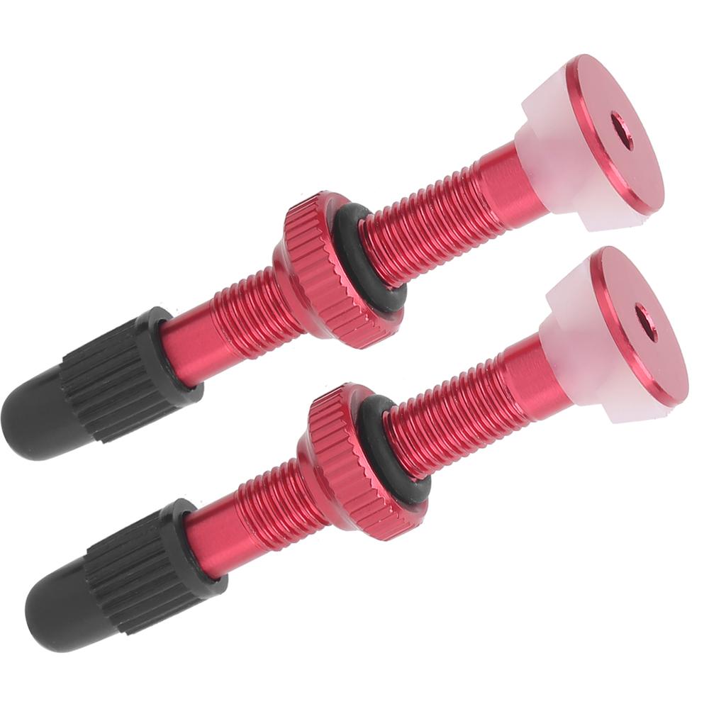 1Pair Mountain Bike Tubeless Air Valve Stem Alloy Presta Valve Extender Accessory