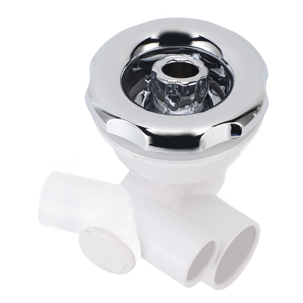 1in-1/2in Bathtub Jet Nozzle Adjustable Universal Flower Nozzle Massage Spa Jet Replacement