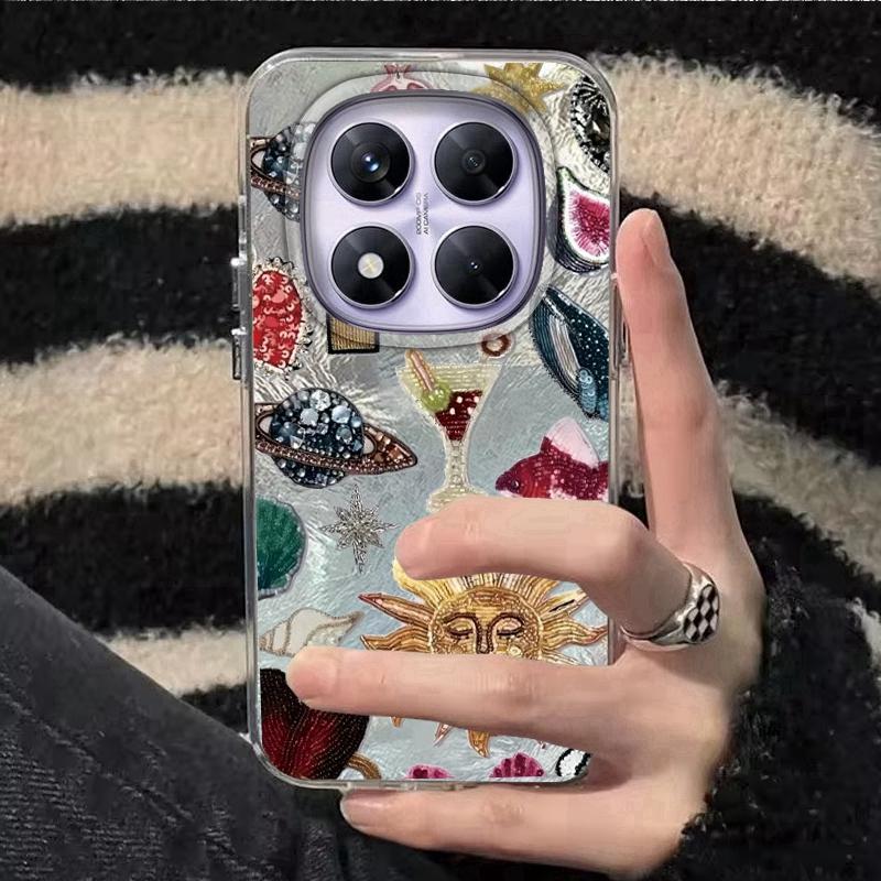 Seashell Starfish Case For Samsung A56 A16 A17 S24 S25 FE Xiaomi Redmi Note 14 13 Pro 14C A5 Huawei Honor 400 200 Lite Pro iPhone 16 Shockproof Cover