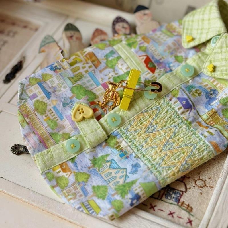 Pet Super Cute Light Spring and Summer Clothes Small Dog Bichon Pomeranian Maltese Cute and Handsome Pet Clothes