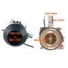 12V 5KW Air Diesel Heater Blower Fan Motor Assembly Wind Wheel Inner For Chinese Heaters Car Truck VAN