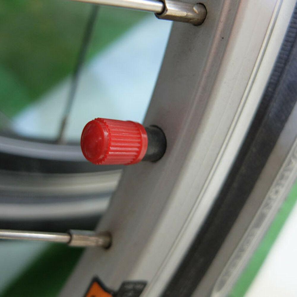 100Pcs/Set Car Tire Air Valve Stem Caps Auto Wheel Stem Air Valve Dust Covers Auto Motocycle Bike Dustproof Caps