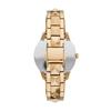 Michael Kors Relógio Petite Runway Mercer Pavé Dourado e Turquesa MK6673