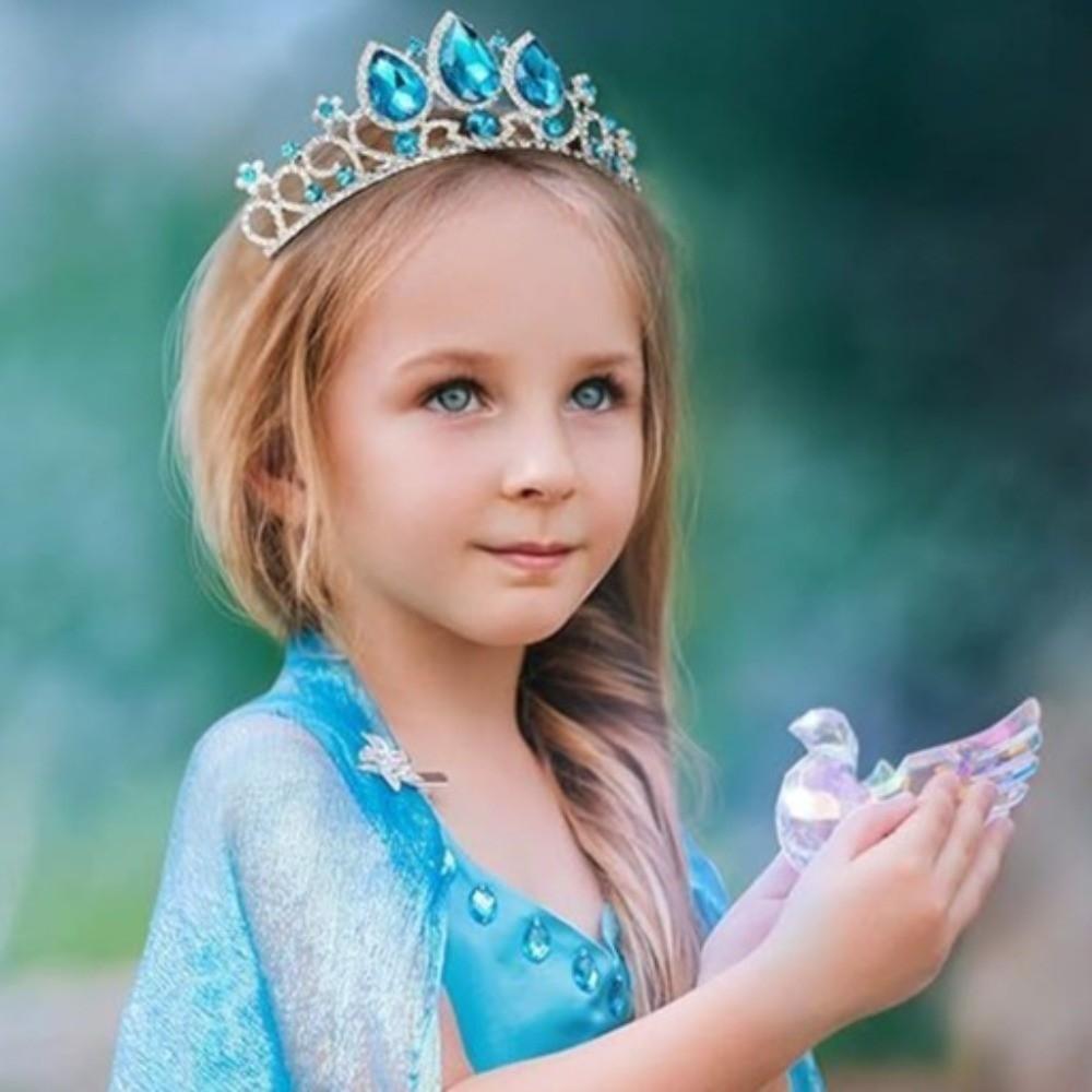 Pearl Headband Princess Tiara Sparkly Rhinestone Crystal Tiara  Bridal Accessories