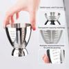 6 OZ/180 ML Eggs-Shaped Measuring Cup Stainless Steel Drink Spirit Jigger  Measuring Tools