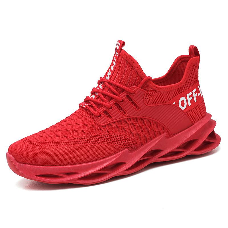 Men's Shoes Autumn New Fashion Trend Fly-woven Running Shoes Youth Outdoor Daily Foot Sports Shoes