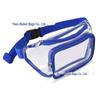 Clear PVC Waterproof Waist Bag for Sports, Running, and Travel with Logo