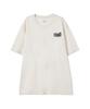MAKEITTO [Graffiti Logo] Crew Neck Tee_Cream