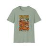 Unisex Softstyle T-Shirt Mens Womens Tees Top Cartoon Pumpkins Funny Fall Chaos Halloween Autumn