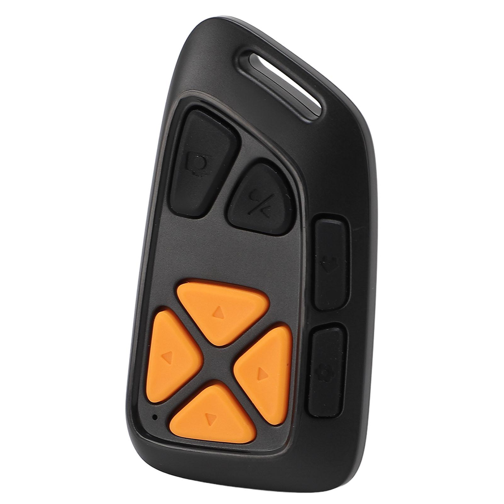 

Пульт дистанционного управления телефоном Bluetooth Перелистыватель страниц Беспроводная кнопка спуска затвора камеры Прокрутка видео Кликер с чёрный